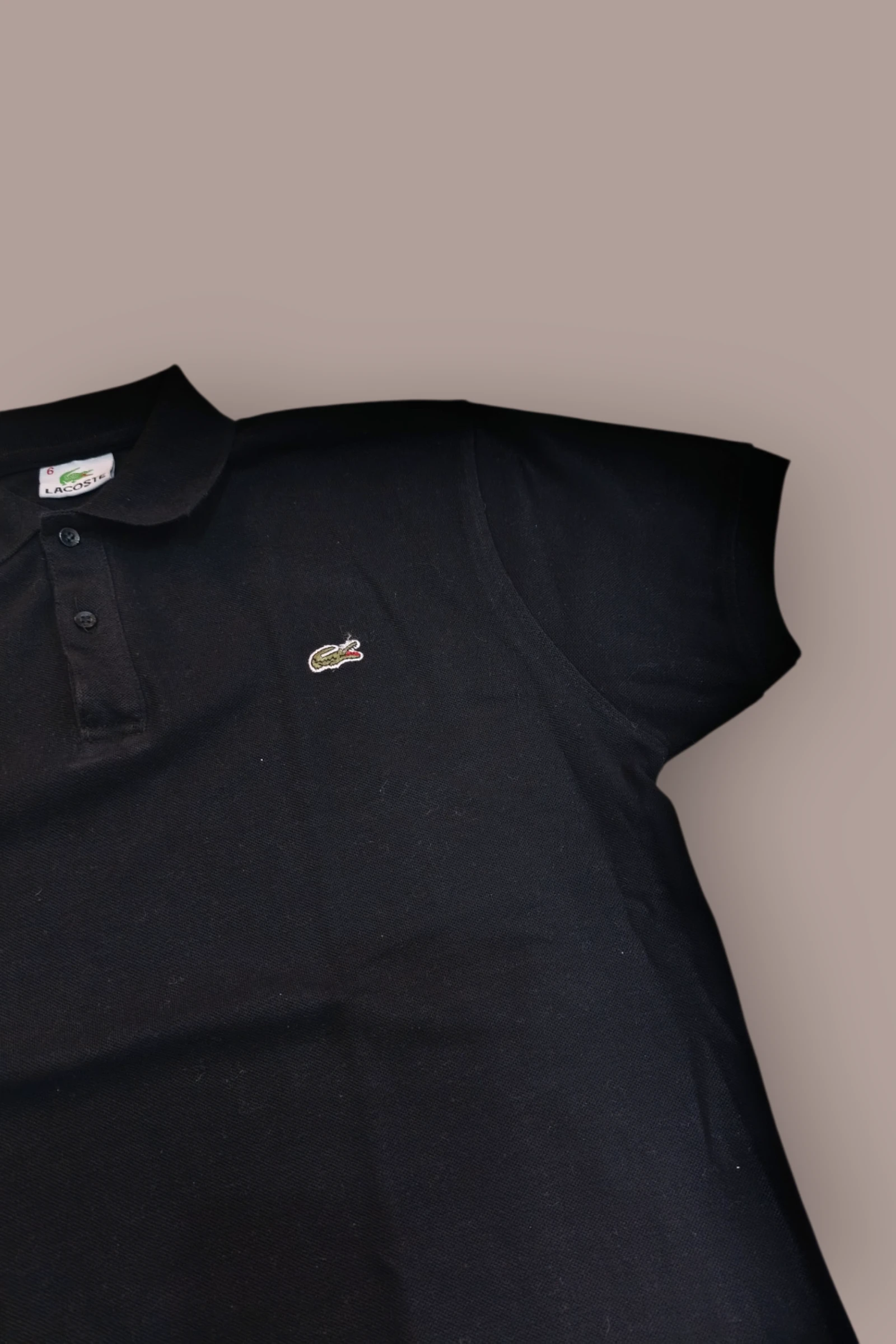 Polo Lacoste Homem | Cor Azul Marinho | Navy Piqué | Manga Curta | Cocodrilo Clássico | Tamanho G – photo 5